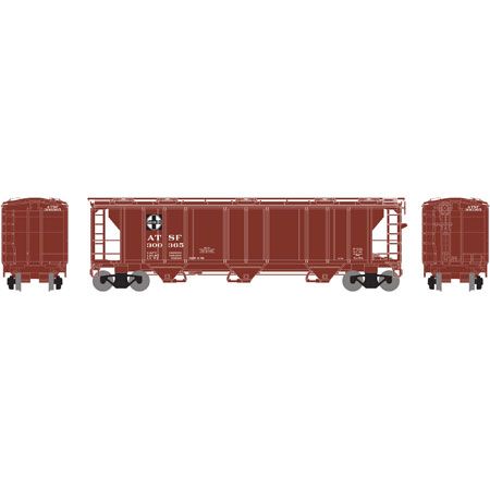 PS-2 2893 2-Bay Covered Hopper Santa Fe-23831 : N