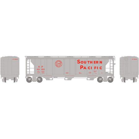 PS-2 2893 2-Bay Covered Hopper Southern Pacific-23847 : N