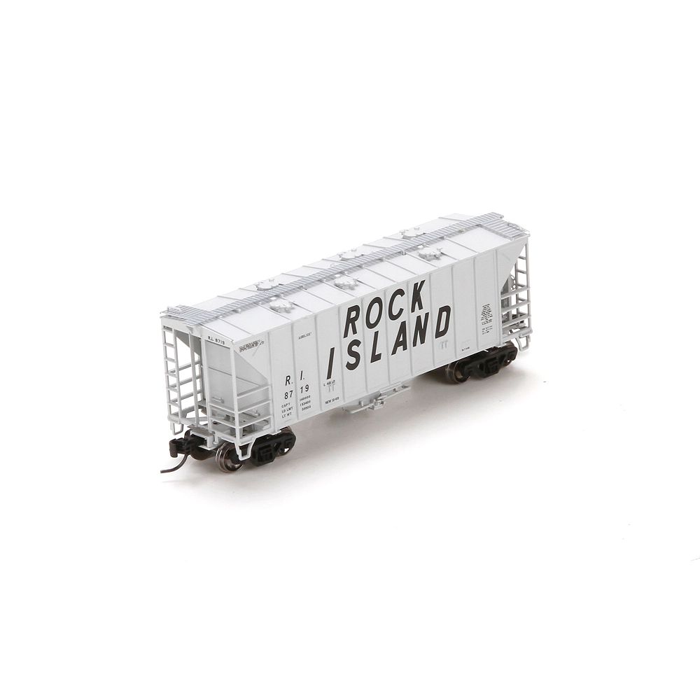 GATC 2600 Airslide Covered Hopper Rock Island RI 8719 - 23899 : N