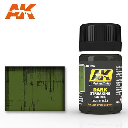 Dark Streaking Grime Enamel Color - AK024