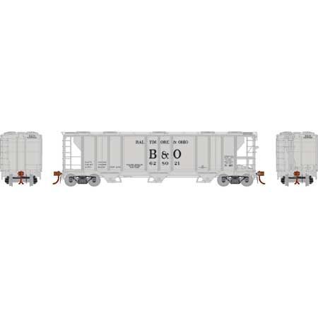 PS-2 2893 3-Bay Covered Hopper Baltimore & Ohio B&O 628021 - G73596 : HO