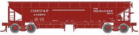 70 Ton Hart Ballast Car Milwaukee Road MILW 340931 - 50001703 : N