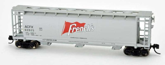 Cylindrical 3-Bay Covered Hopper - French's ACFX 60925-37814 : N