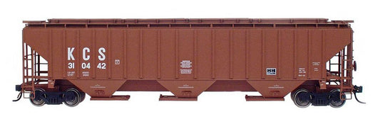 4750CF Rib-Sided 3-Bay Covered Hopper Kansas City Southern-65305 : N