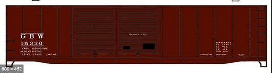 50 Ft Boxcar-15330 : HO