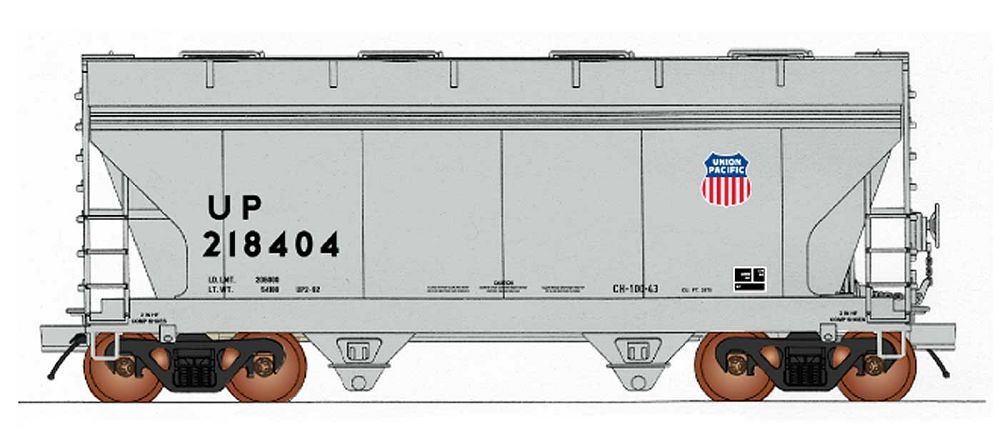 InterMountain ACF 2-Bay Union Pacific -46539 : HO