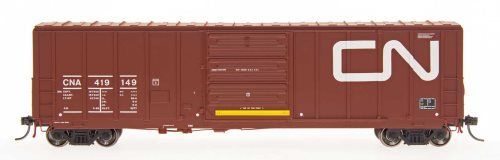 50' PS 5277 Cubic FT Exterior Post Boxcar Canadian National - 47503 : HO