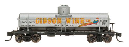 ACF Type 27 Riveted 8000 Gallon Tank Car Gibson Wine - 66341 : N