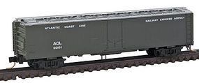 52 FT Riveted Steel Express Plug Door Reefer Atlantic Coast Line ACL #3001 - 05200110 : N