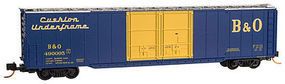 60 FT Double Plug Door Boxcar Baltimore & Ohio B&O 490005 - 12200080 : N