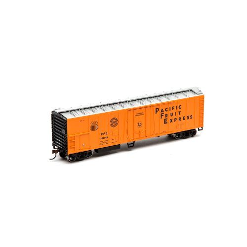 50' Exterior Post Mechanical Reefer Pacific Fruit Express PFE #302006 - 87863 : HO