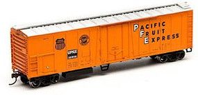 50' Exterior Post Mechanical Reefer Union Pacific UP 351558 - 87869 : HO