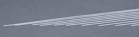 .040" X .040" Opaque White Polystyrene Strip - 14 Inch Long 10 Pak - 142