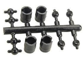 Universal Driveline Couplers -- 2.0mm Shaft (primary Cups & Horned Ball)-4826