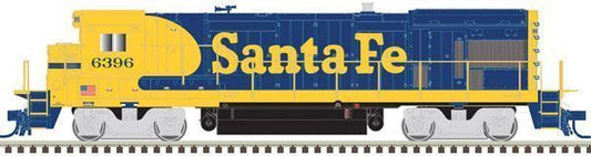 GE B23-7 Phase 1 Low Nose Santa Fe SF 6402 DCC w/ESU Loksound - 10003652 : HO