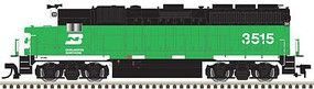 GP40 Burlington Northern #3522 w/Sound & DCC - 10002427 : HO