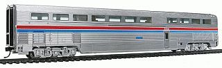 85 FT Budd Hi-level Diner - Lighted Amtrak - 14332 : HO