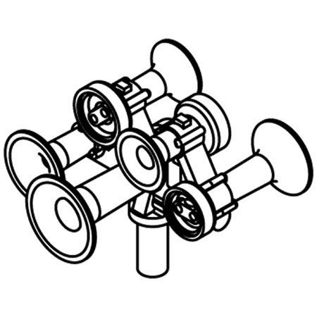 Nathan M5R24 Air Horn - 02045 : HO