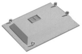 EMD Inertial Filter Hatch GP49/50 - FH1357 : HO