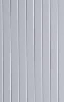 .188" Opaque White Polystyrene V-Groove Siding Sheet - 4188