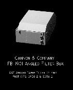 AAF Angled Paper Air Filter Box - FB1901 : HO