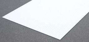 Styrene Sidewalk Sheet .040 X 6 X 12 Inch -- 1/8 Inch Square - 4514