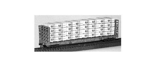 53 Ft GSC Flat Car Lumber Load Kit -- Georgia Pacific - 6850 : HO