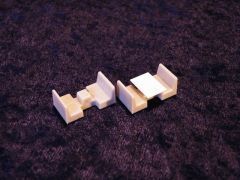 Passenger Car Details-Cafe Booths - 500510 : HO