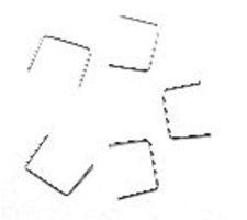 Formed 24 Inch Straight Wire Grab Irons - 3053 : HO