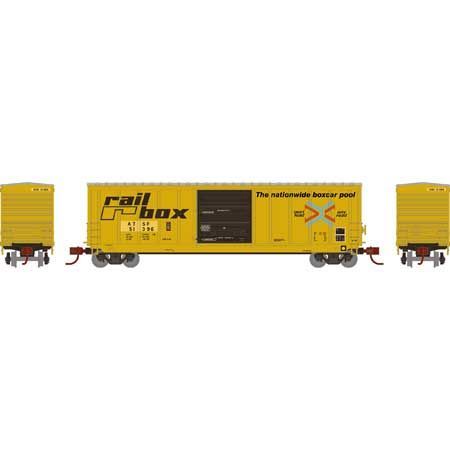 50 FT PS 5277 Boxcar Santa Fe ATSF 51396 - 2332 : N