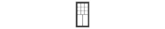 Rio Grande Southern Station 36" x 72 9/2 Double Hung Window - 8302 : HO