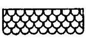 Scalloped Shingles - 5216 : HO