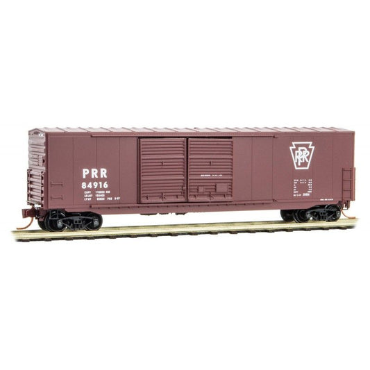 50’ Standard Box Car Pennsylvania PRR 84916- 18200080 : N