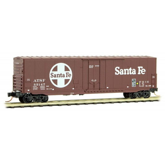 50 FT Plug Door Boxcar Santa Fe ATSF 55147 - 18100010 : N