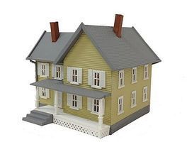 Residential Plastic Kit-781 : HO