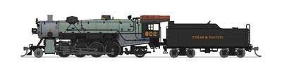 2-8-2 USRA Light Mikado Texas & Pacific T&P 802 w/Paragon4 Sound & DCC - 3993 N Scale