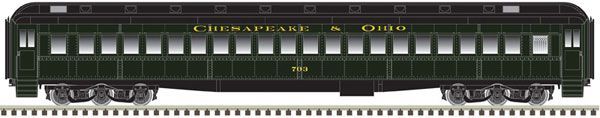 Heavyweight Paired-Window Coach - C&O 703 - 20006171 : HO