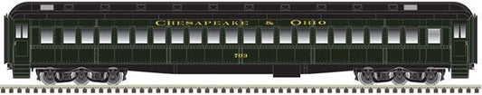 Heavyweight Paired-Window Coach - C&O 703 - 20006171 : HO