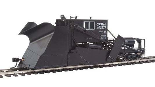 Jordan Spreader Canadian Pacific CP 402877 (black, white; CP Rail Lettering) - 110118 : HO