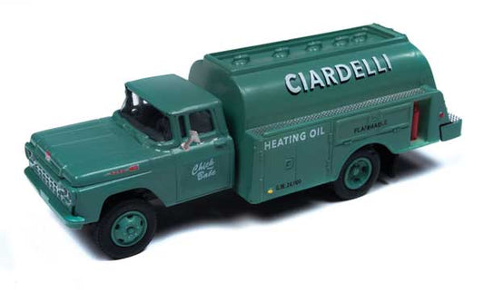 1960 Ford Tank Truck - Ciardelli Heating Co. (green) - 30555 : HO