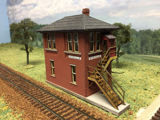 Wyeville, WI Interlocking Tower Kit-83 : HO