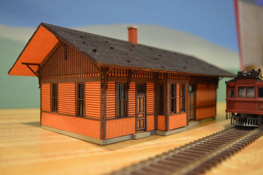 Webster, Iowa Milwaukee Road Depot Kit-22 : HO