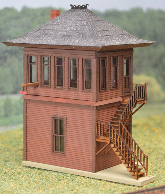 Woodroof Junction Tower Kit - 052 : HO