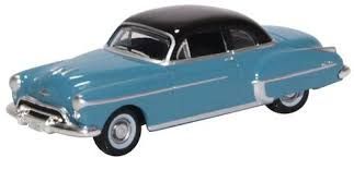 1950 Oldsmobile Rocket 88 Coupe Crest Blue/Black Roof - 87OR50002 : HO