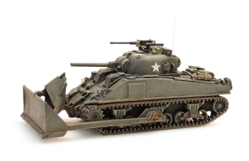 Military - Sherman M4, Dozer Tank, UK / US-387116 : HO