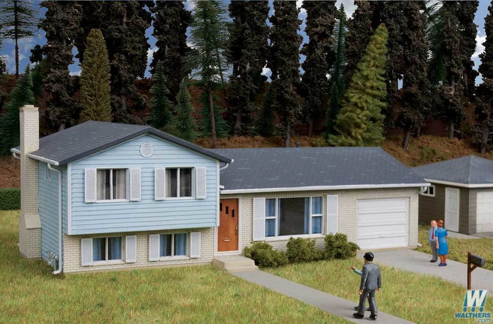 Split Level House Kit - 3794 : HO