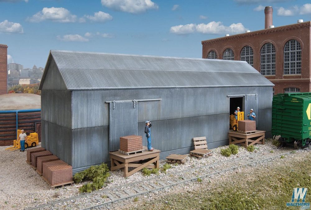 Brickworks Storage Building Kit 933-4101 : HO