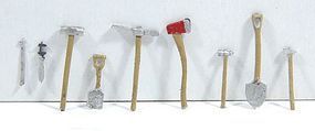 Assorted Tools (8) - 139 : HO