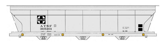 3-Bay Covered Hopper-47086 : HO