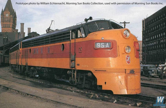 EMD FP7 - F7B Milwaukee Road MILW 90A, 90B w/LokSound 5 - 42500 : HO